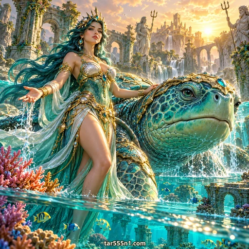 Ilustrasi fantasi mitologi tar555 — tar555n1.com